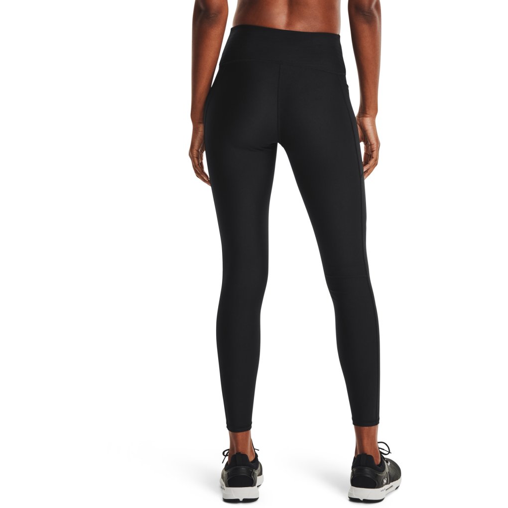 Under Armour HeatGear® Armour No-Slip Waistband Full-Length-Leggings Women - Black/White