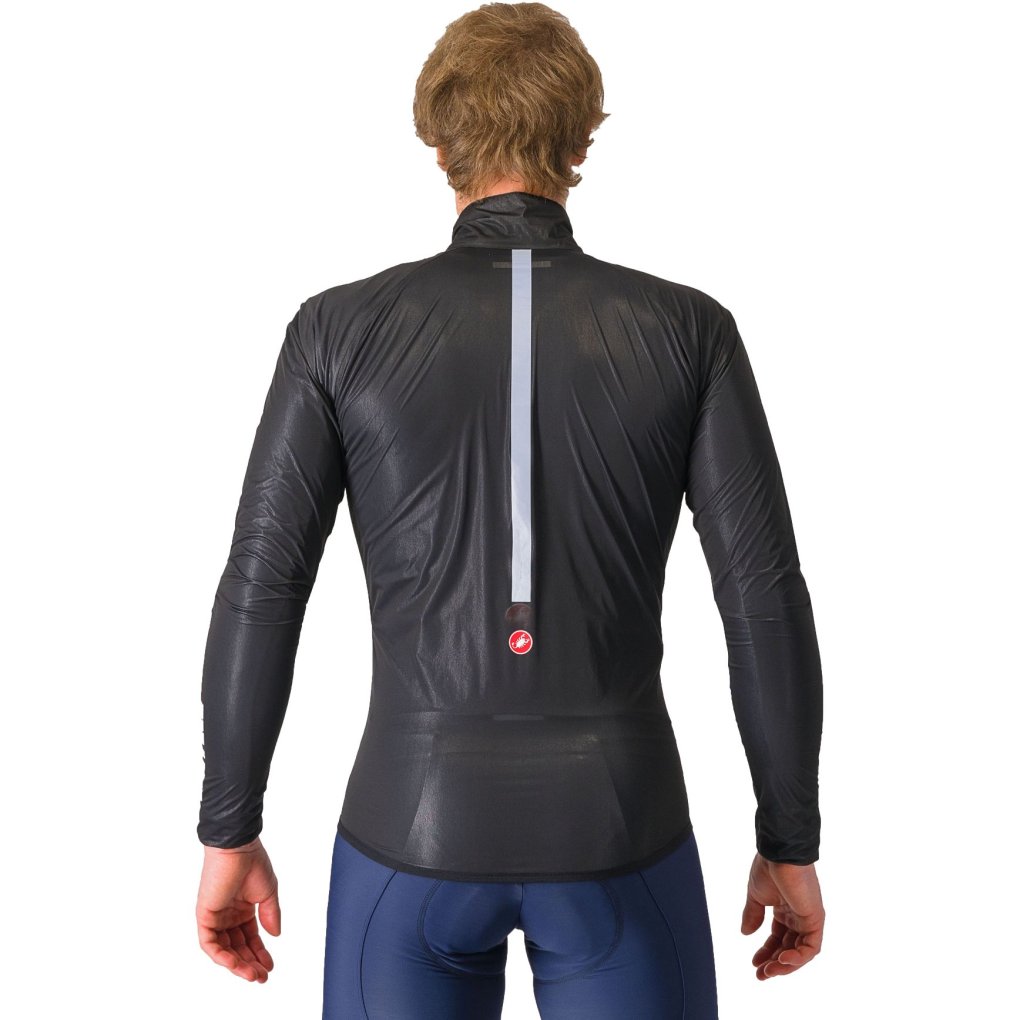 Castelli Squall Shell Jacket Men - light black/silver grey 085