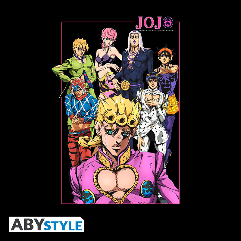 JOJO'S BIZARRE ADVENTURE  Unisex black Tshirt Group