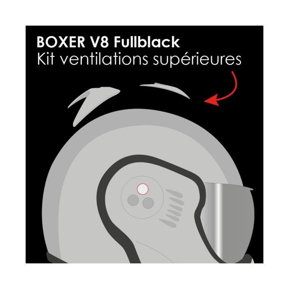 ROOF BOXER V8 Ventilation - BlackRef: RO0215
