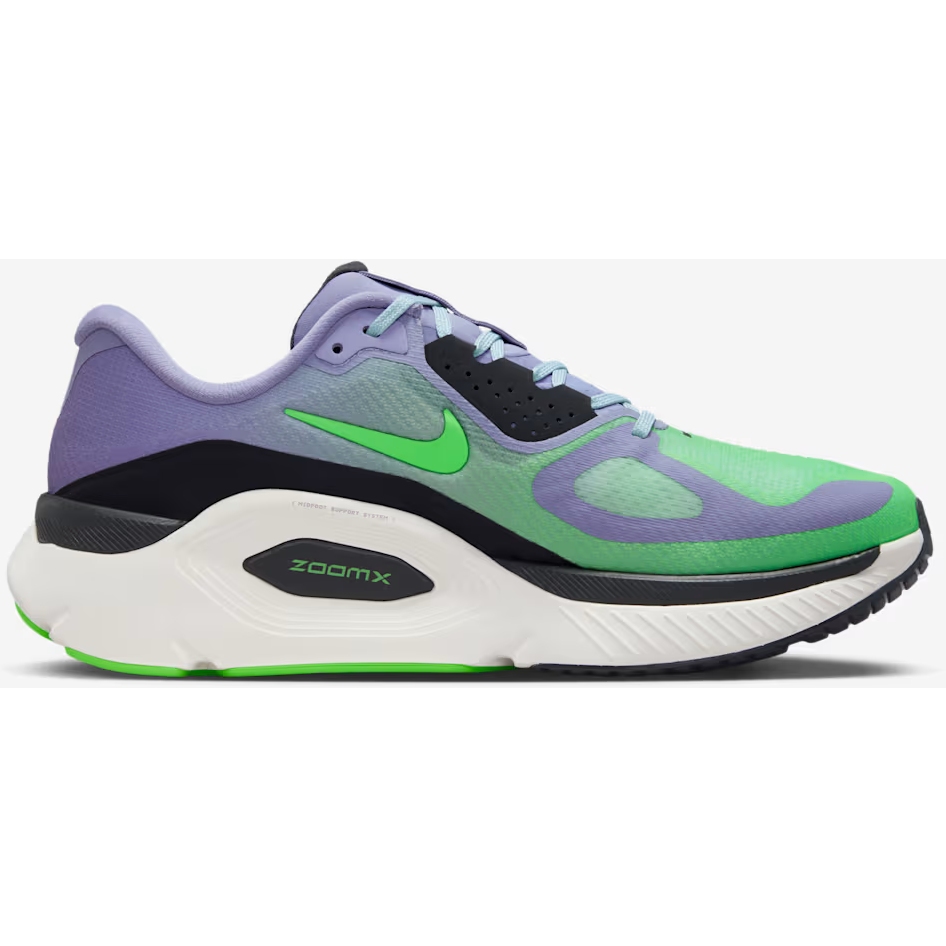 Nike Structure Plus Running Shoes Men - iron purple/off noir/sail/voltage green HQ3048-501