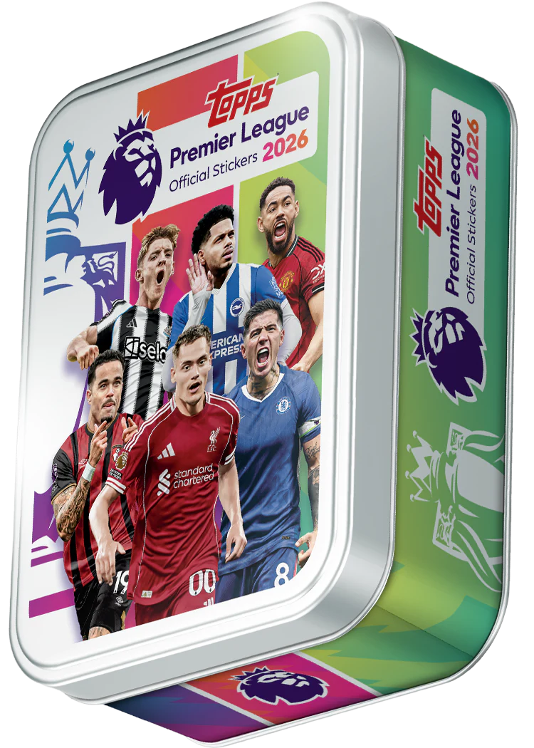 Premier League Stickers 2026 - Sticker Tin
