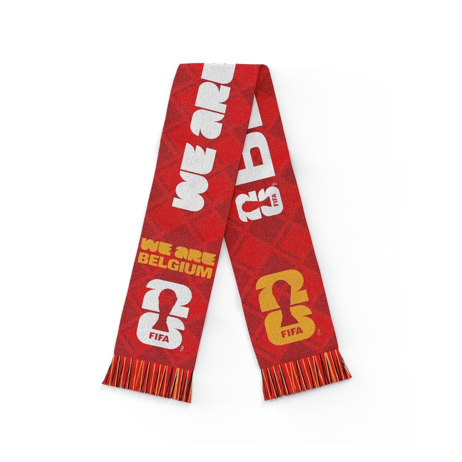 2026 Soccer Fan Collection 'We Are' Belgium Scarf