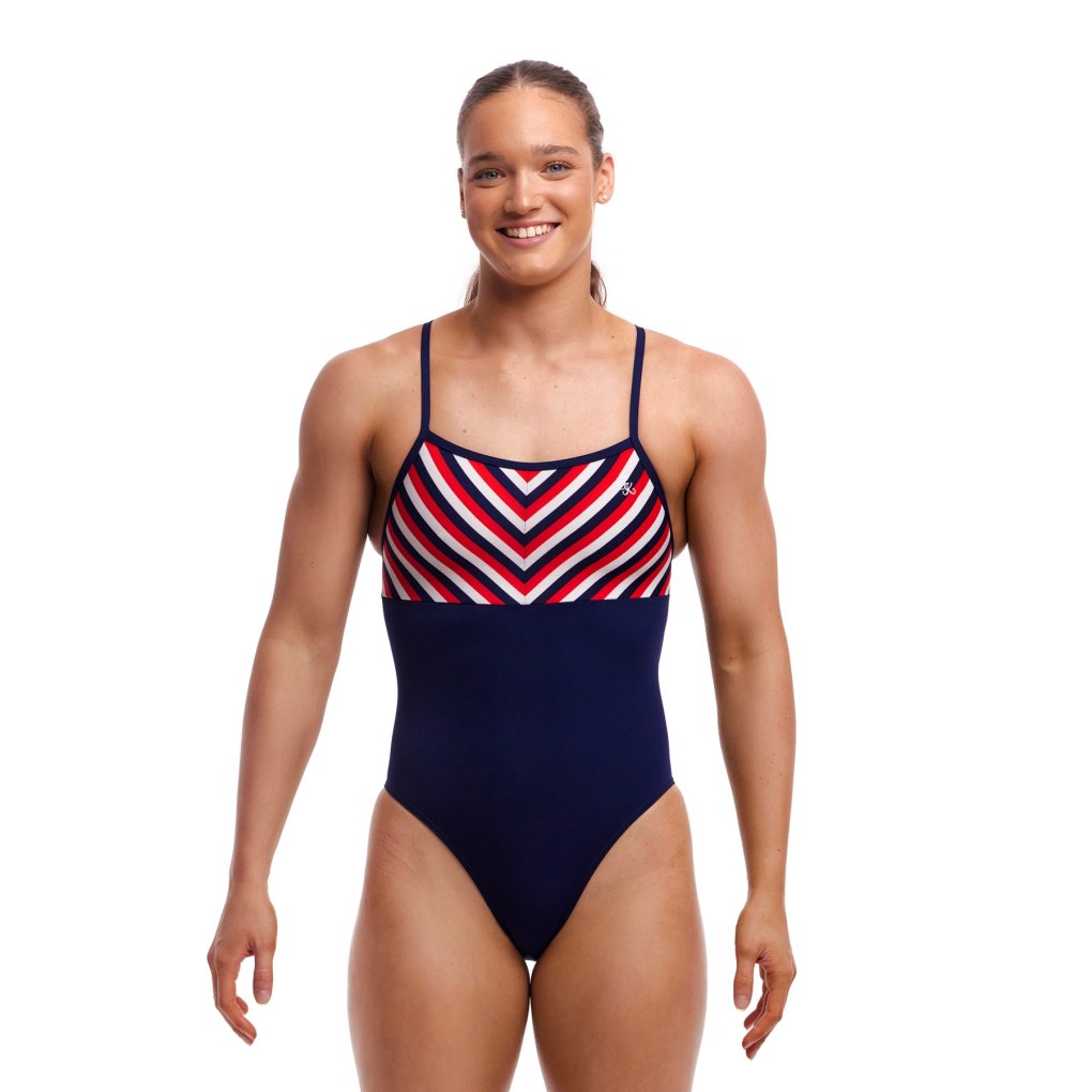 Funkita Single Strength Eco One Piece Swimsuit Women - Riviera