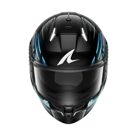 Shark SKWAL i3 LIGHT-BLUR Full Face Helmet - Black / BlueRef: SH1822