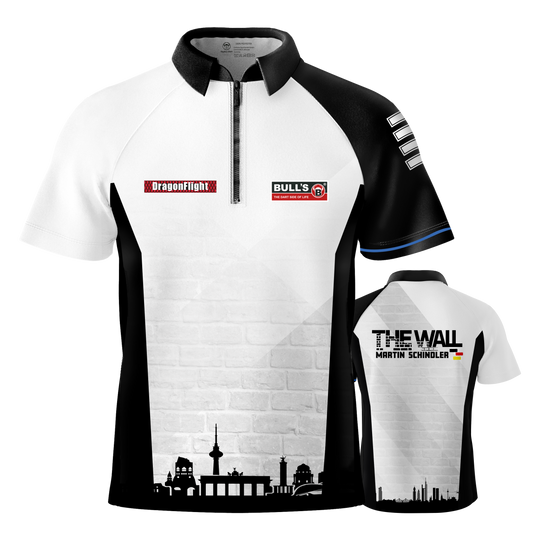Bulls Martin Schindler The Wall dart shirt