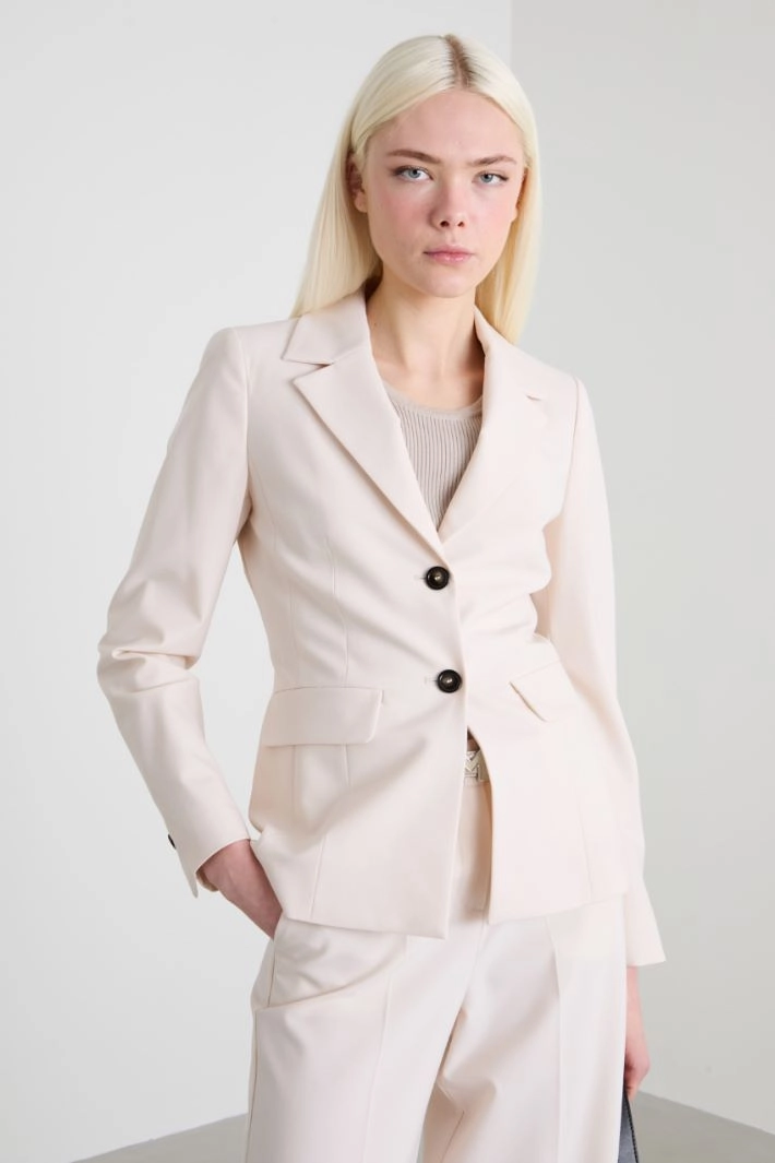 Canvas blazer - PALE PINK