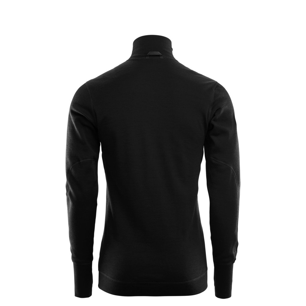 Aclima Doublewool Jacket Men - jet black/marengo