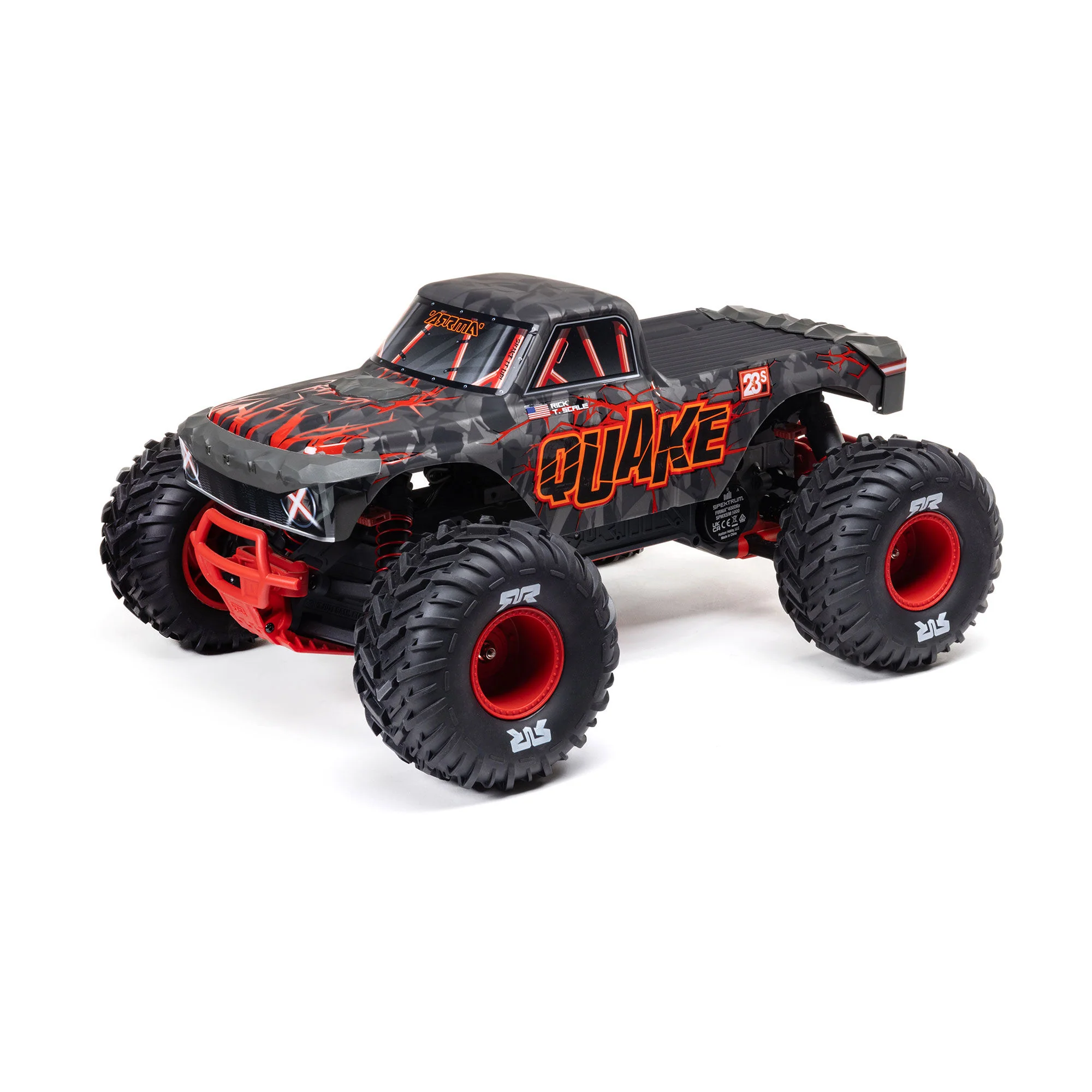 1/10 QUAKE 223S DSC 2WD RTR Brushless Monster Truck Arrma ARA3537T