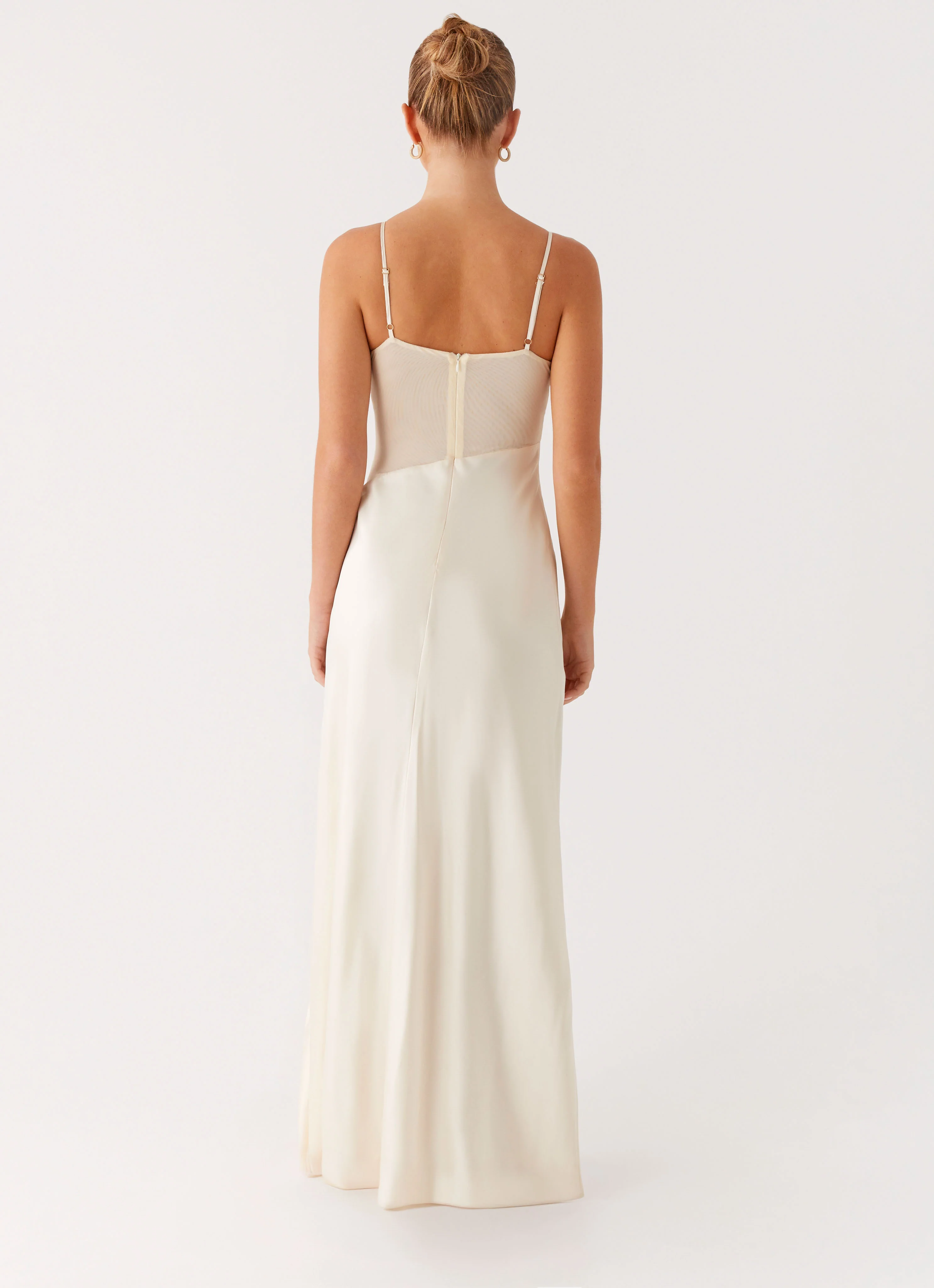 Rising Sun Maxi Dress - Off White