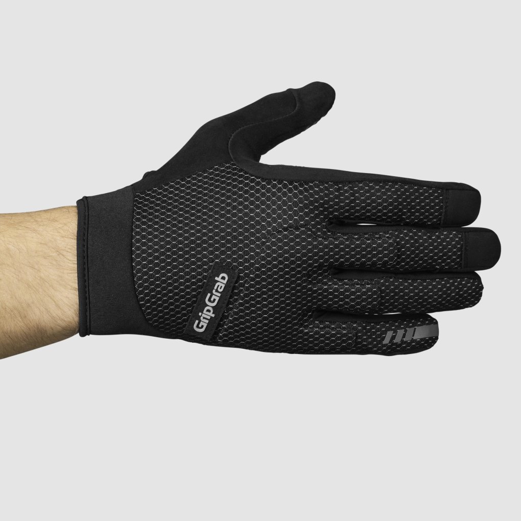 GripGrab Descent InsideGrip™ Full Finger Gloves - Black
