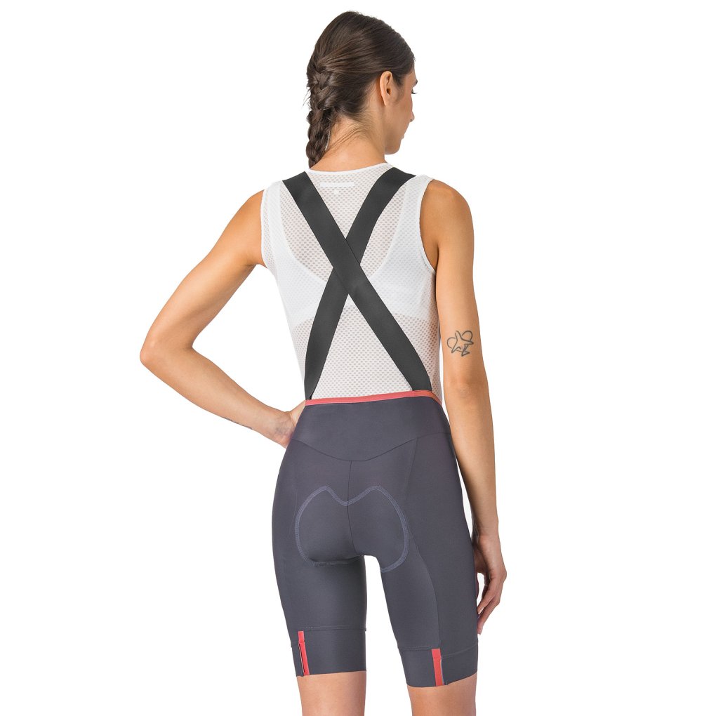 Castelli Prima 2 DT Bibshorts Women - twilight blue/hibiscus 456