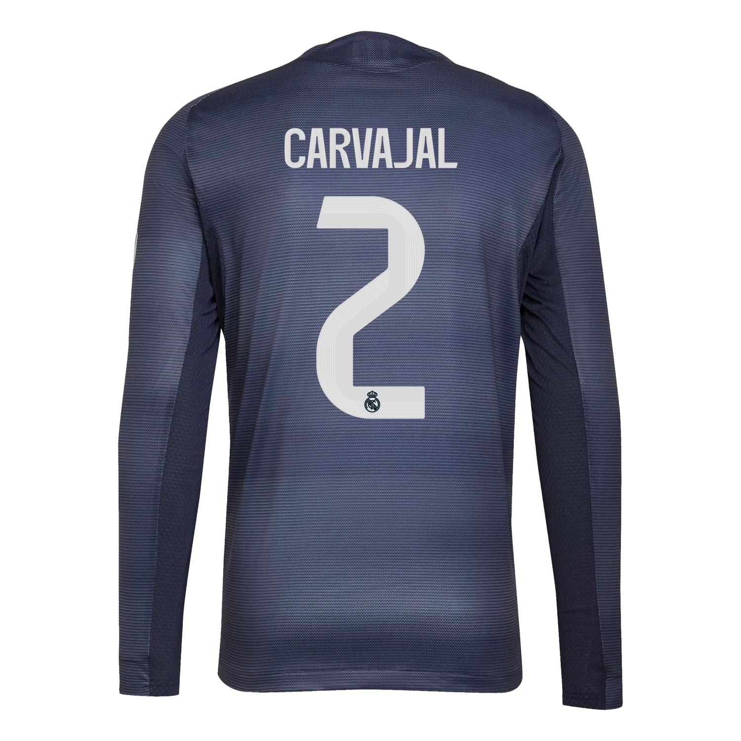 Mens Away Long Sleeve Authentic Shirt 25/26 Navy