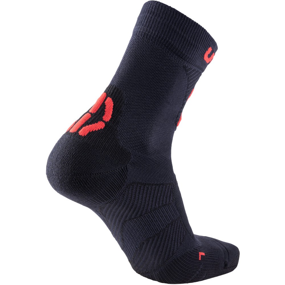 UYN Cycling MTB Light Socks Men - Black/Red