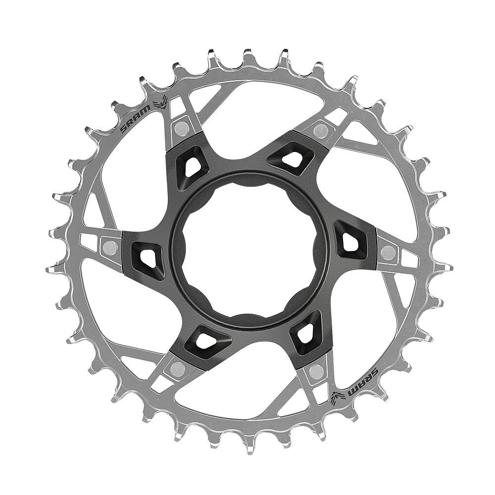 SRAM XX Eagle T-TYPE 1x12 Chainring for TQ | Direct Mount - silver