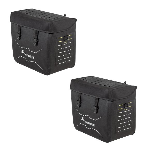 Touratech Travel saddlebags - 40 liters (Pair) - Universal BlackRef: Trt00939A / 01-055-4005-0