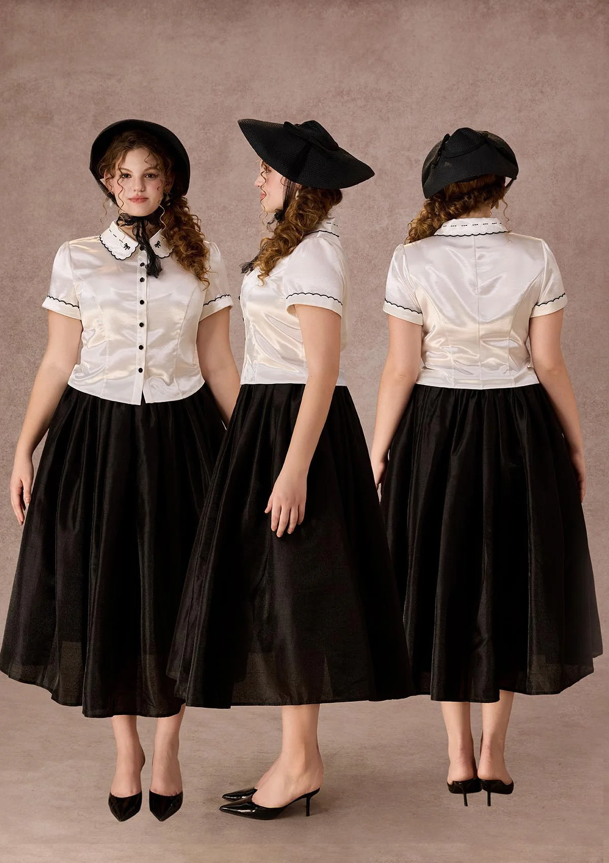 Curve&Plus Beyond Campus Blouse
