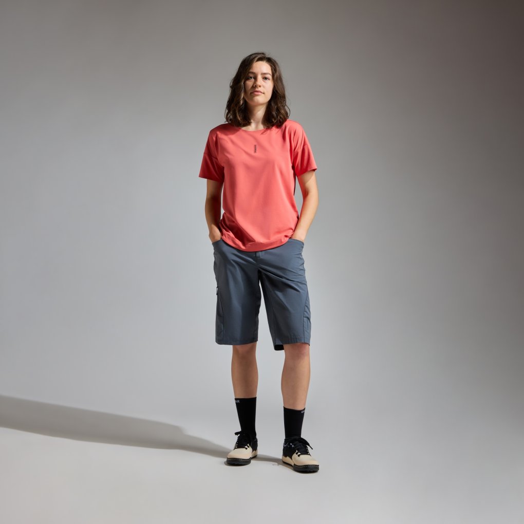 GOREWEAR Fernflow Tee Women - coral red DI00