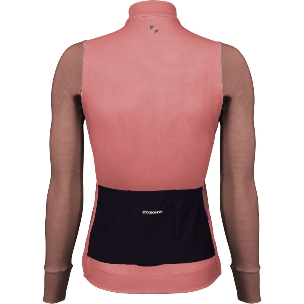 Etxeondo Gaude Gore-Tex Windstopper Jacket Women - Salmon/Boiler