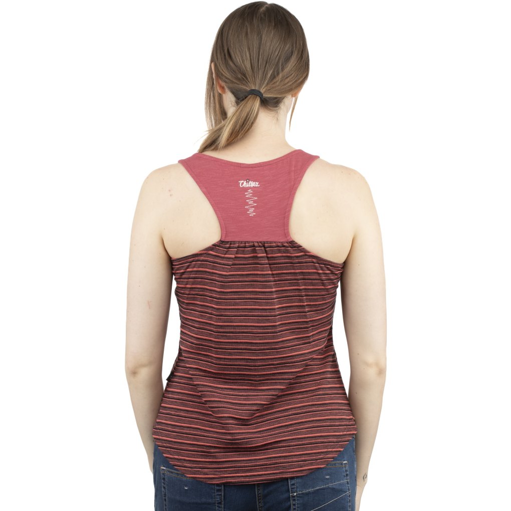 Chillaz Bavella Tank Top Women - dark red