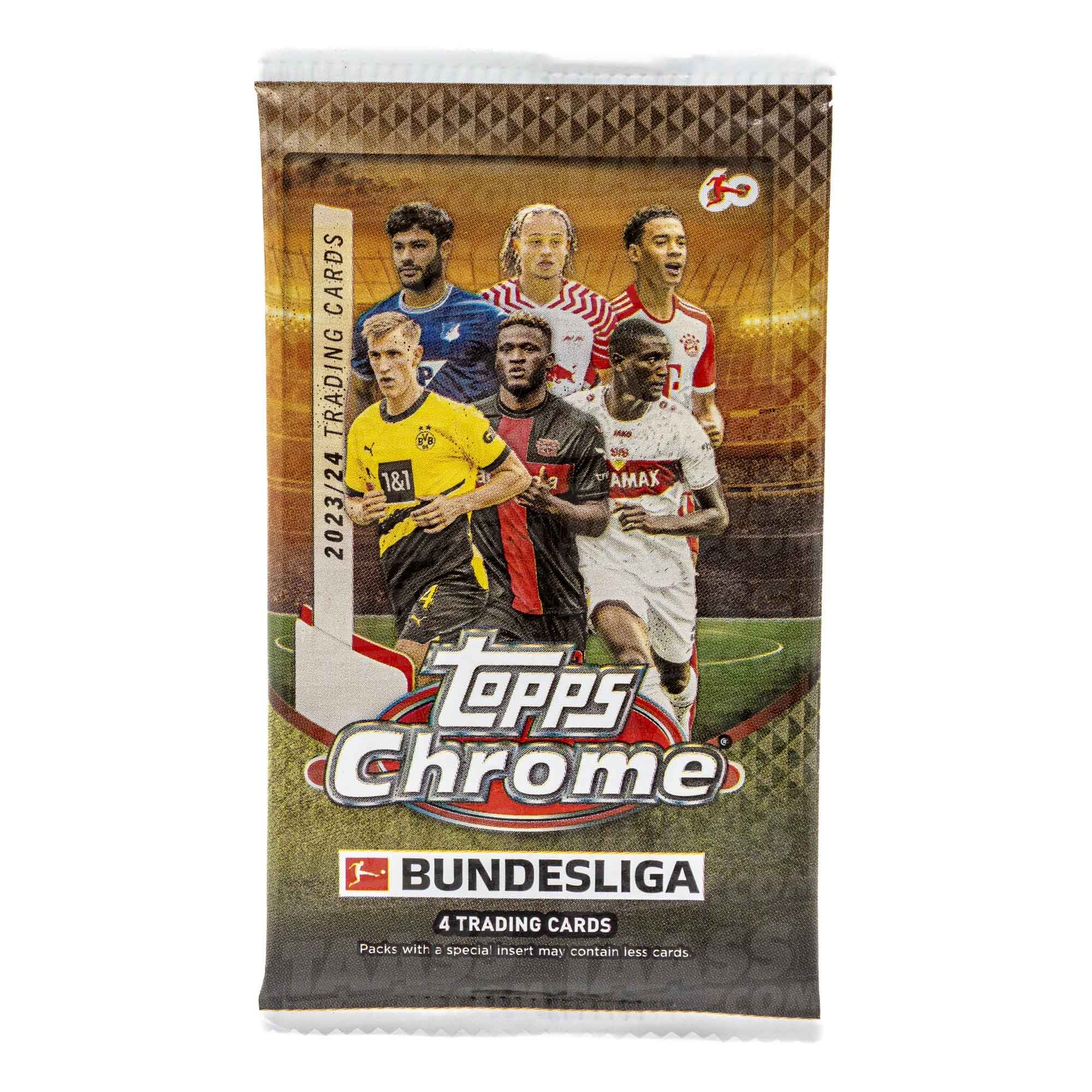 2023/24 Topps Chrome Bundesliga Soccer Hobby Pack