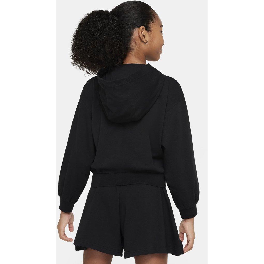 Nike Sportswear Full-Zip Hoody Kids - black/flat pewter FN8595-010