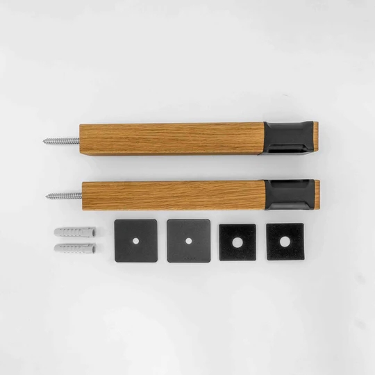 Parax Twin Sticks Wall Mount - Oak