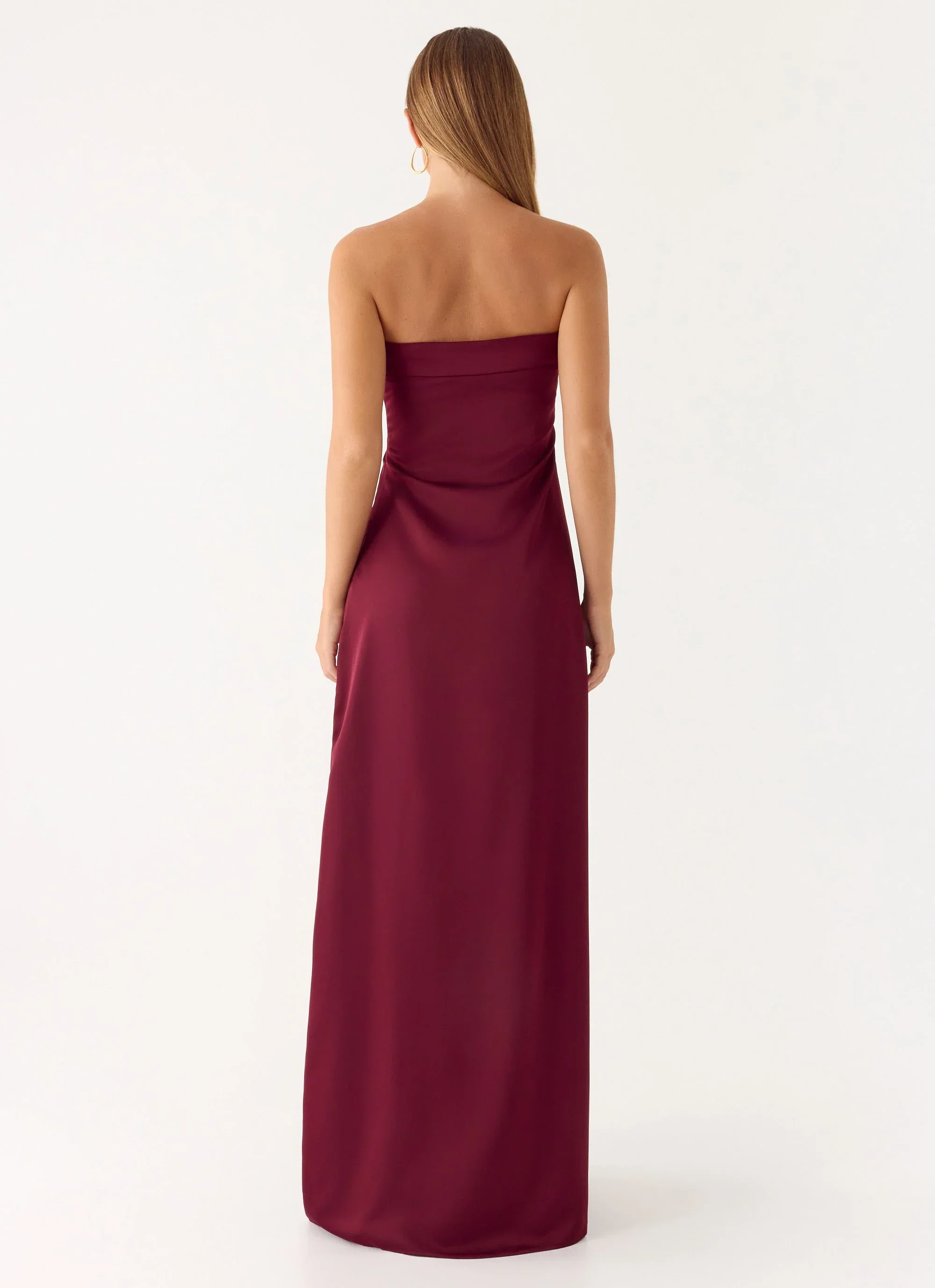 Jiana Maxi Dress - Merlot