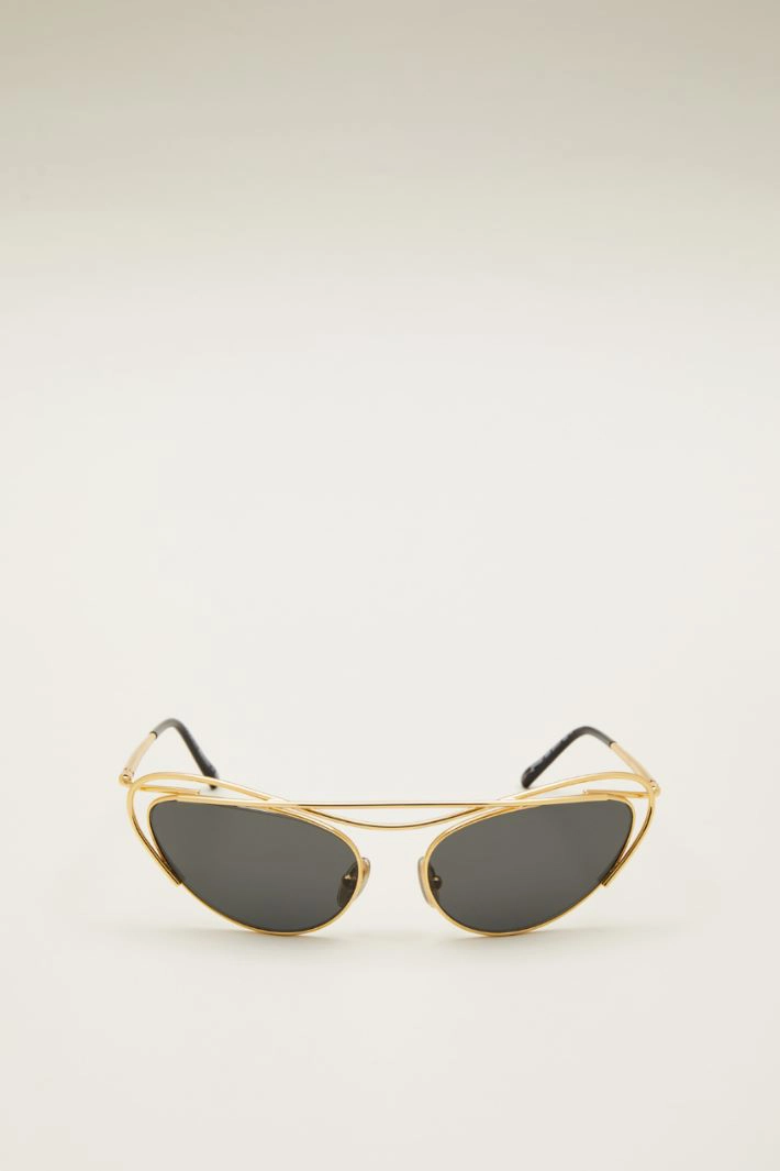 Oval sunglasses - BLACK GOLD