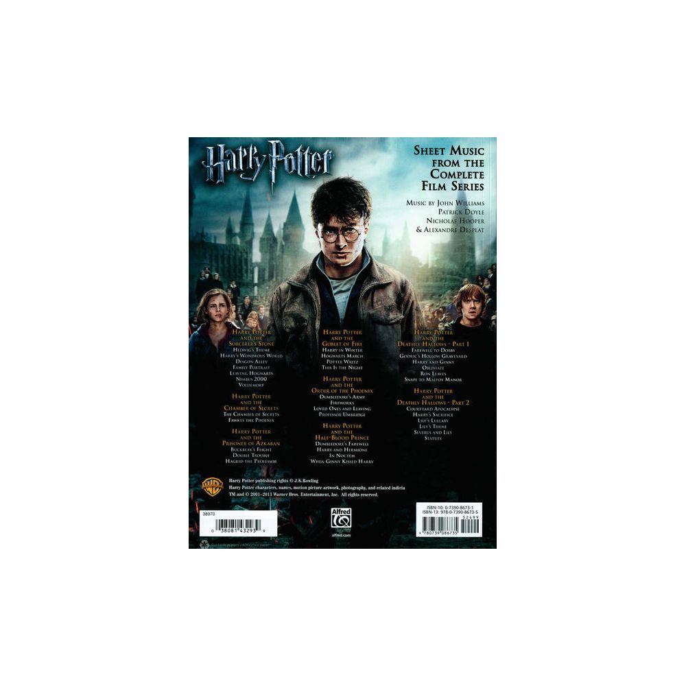 Alfred Music Publishing Harry Potter Complete Piano So – Thomann Ireland
