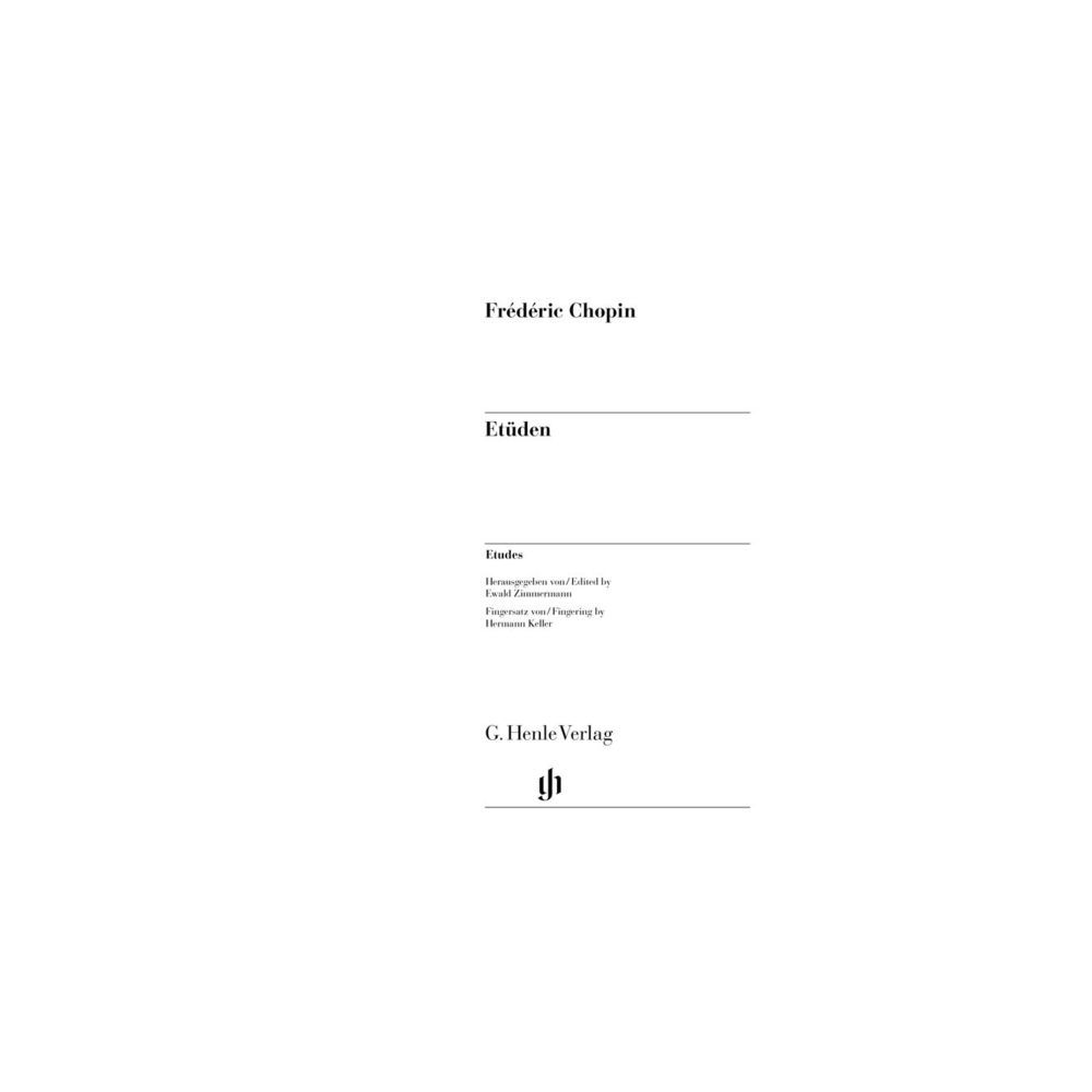 Henle Verlag Chopin Etüden op.10/op.25 – Thomann Ireland