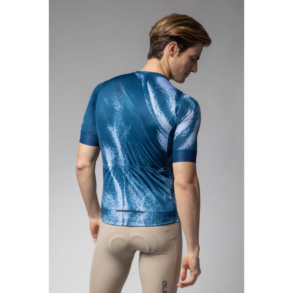 Alé PRAGMA Trace Short Sleeve Jersey Men - lagoon