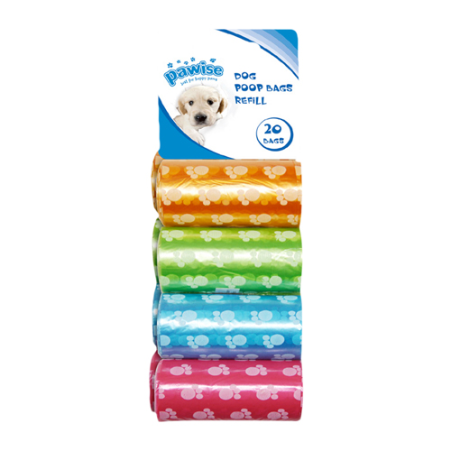 Pawise Poop Bags - 8 x 20 Bags