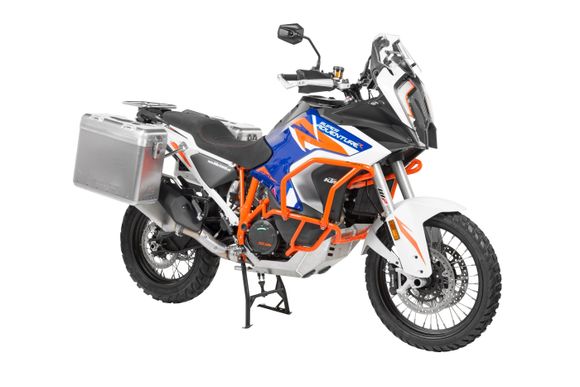 Touratech ZEGA Mundo 31/38 suitcase - Gray support included - AluminumRef: Trt01030A / 01-373-6130-0