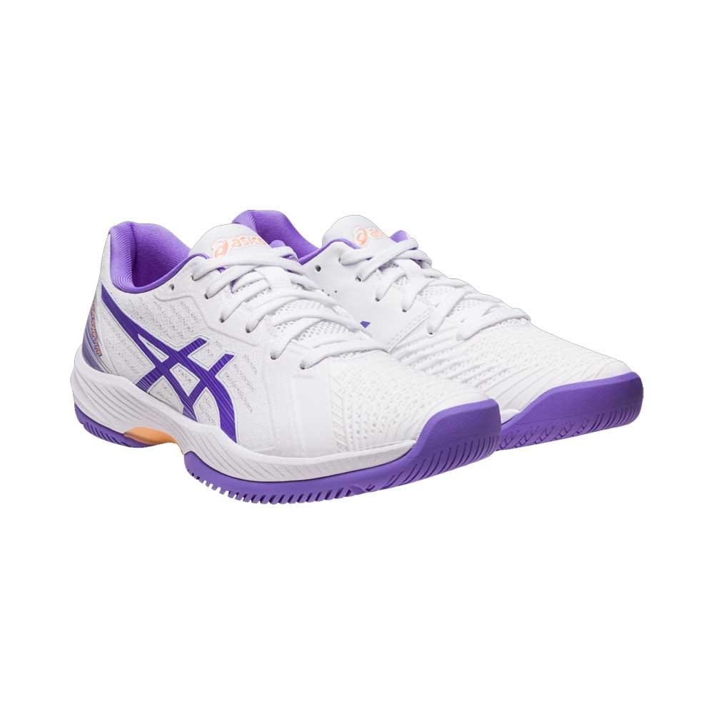 ASICS SOLUTION SWIFT FF WHITE PURPLE 1042A197-105 WOMAN