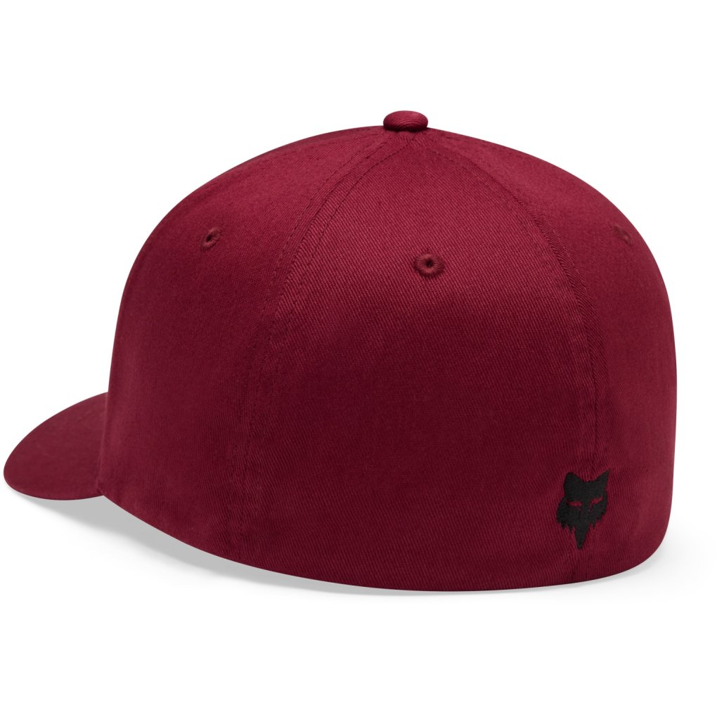 FOX Badge Flexfit Hat Men - cabernet