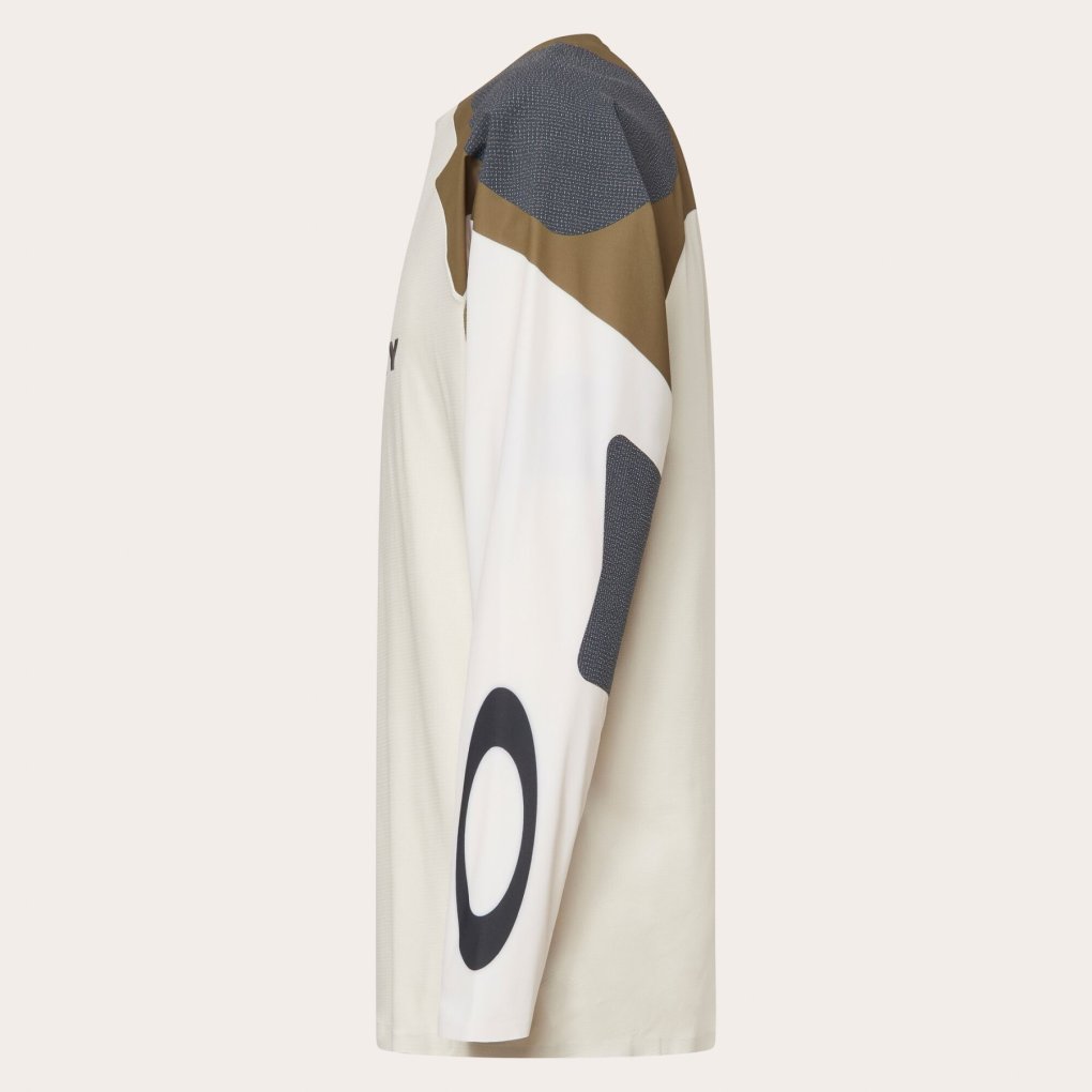 Oakley Seeker Edge Longsleeve Jersey Men - Mist/Army Green