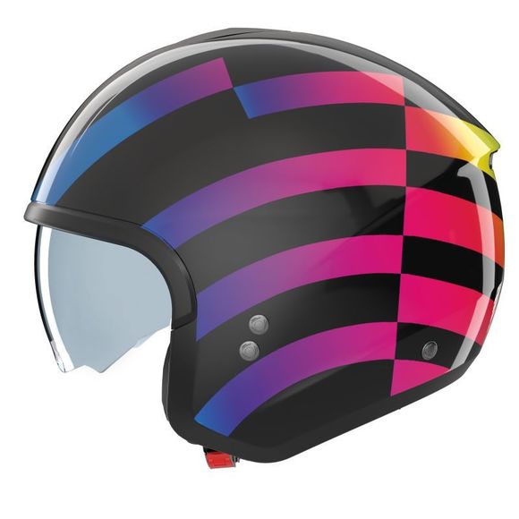 Jet Nolan N20-2 Policromo - Black / Multicolored helmetRef: NL1739