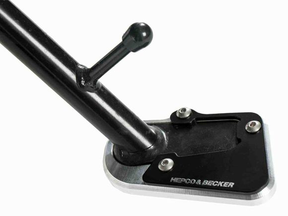 Hepco & Becker side stand extension - black/silverBMW 1200 R 1200 RS ABS (0A05) - 2015 - 2018Ref: HBE00578A / 4211677 00 91