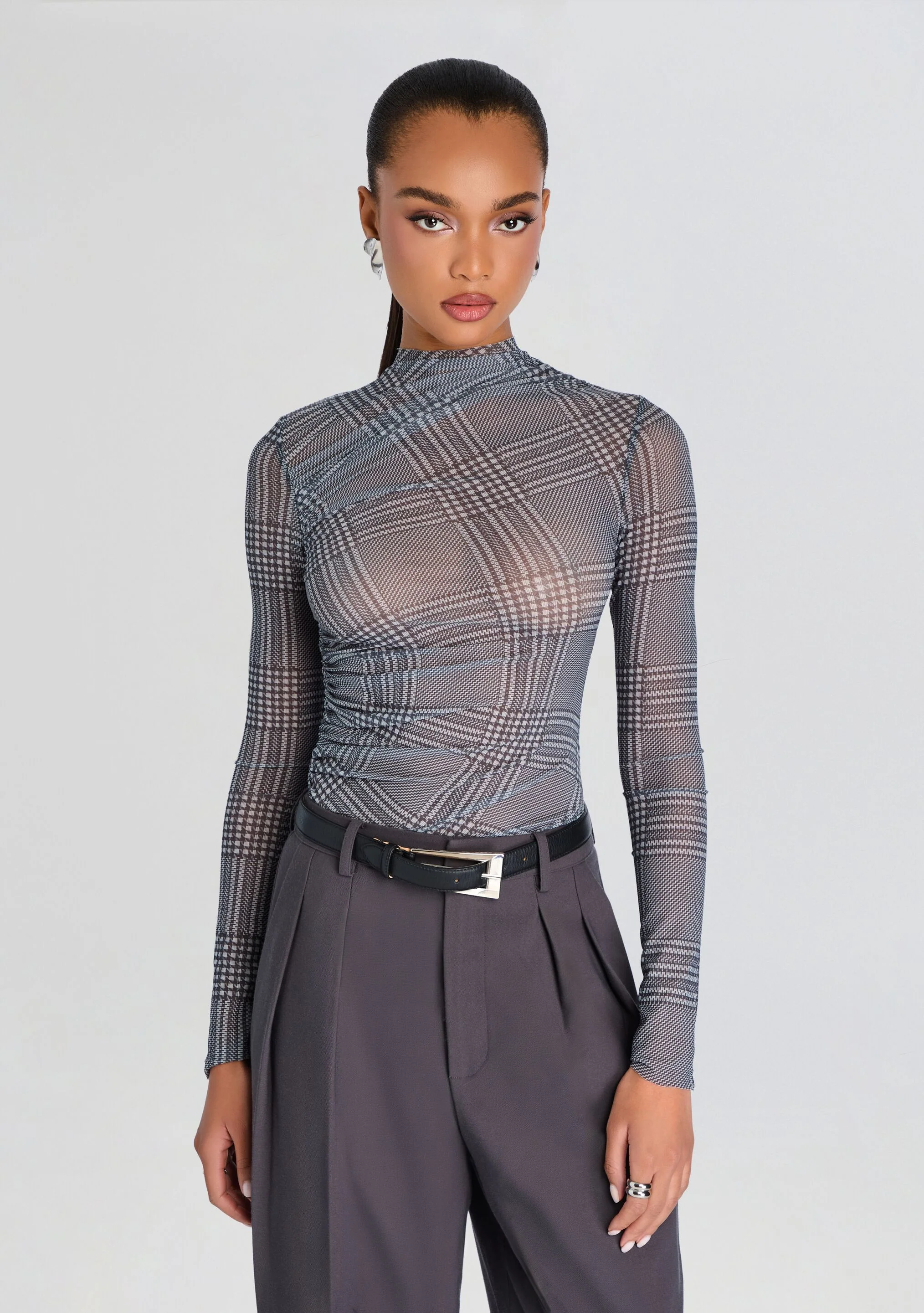 Christina Mesh Top