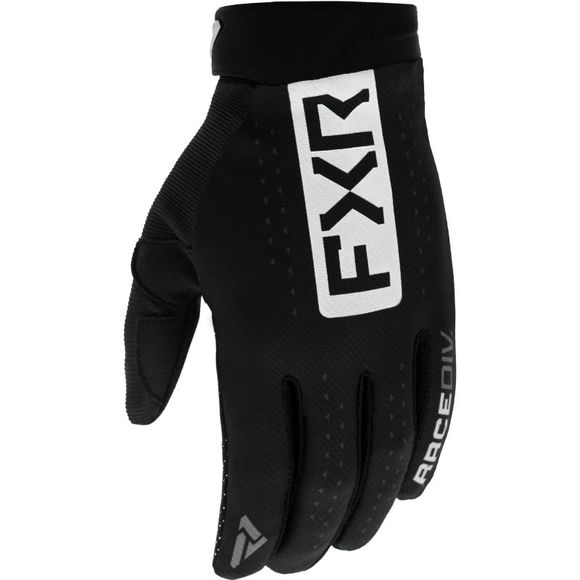 FXR REFLEX BLACK/WHITE 2022 cross gloves - Black / WhiteRef: FXR0224