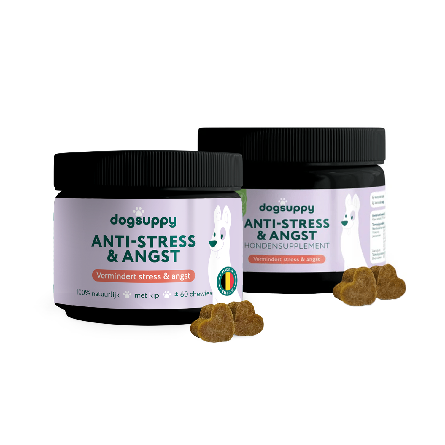 DogSuppy Anti-Stress & Anxiety  (with insect) - 60 pieces