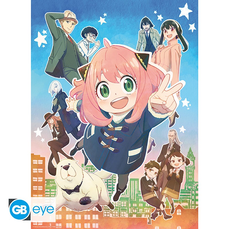 SPY X FAMILY Set 2 Chibi Posters A double family