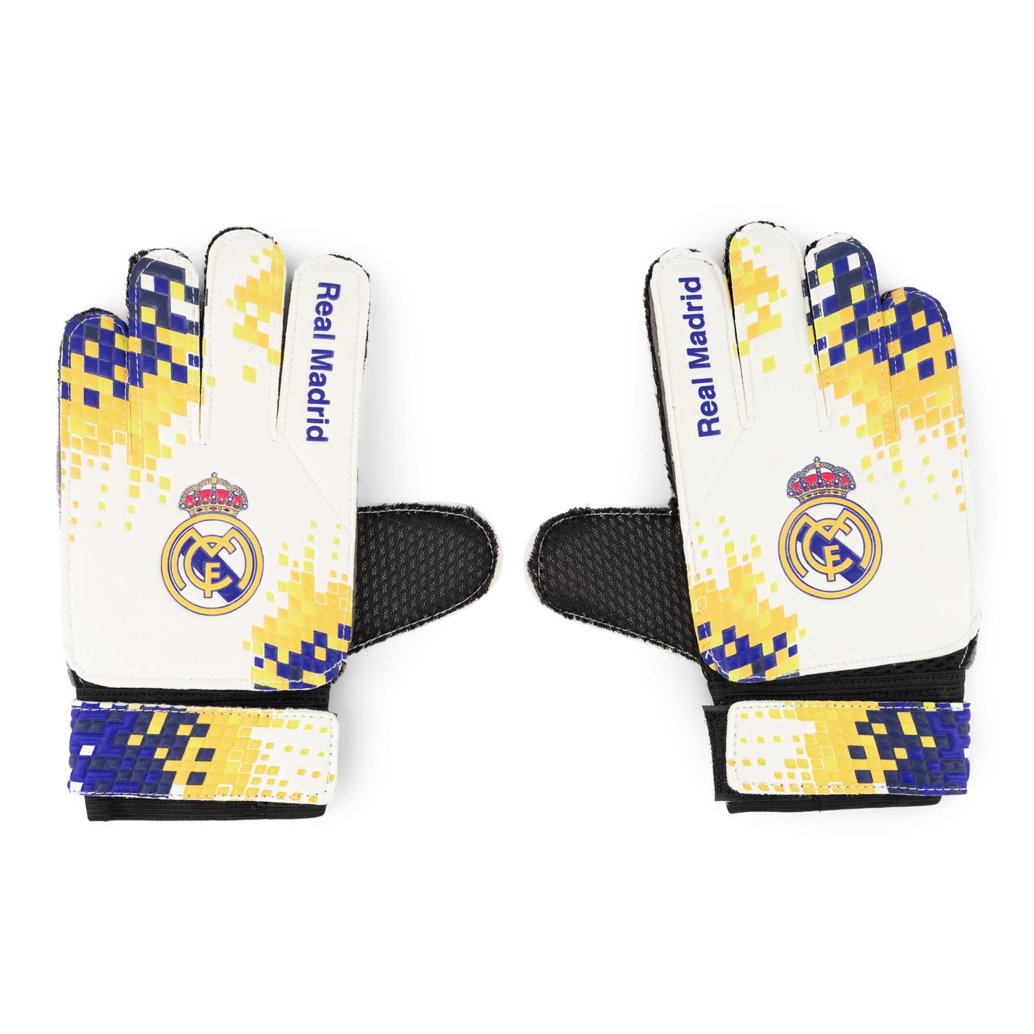 Goalkeeper Gloves Blue/White Real Madrid