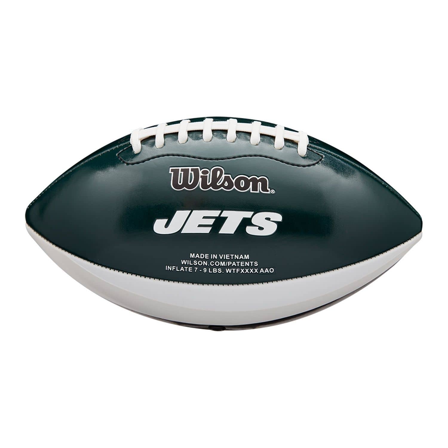 New York Jets City Pride Wilson PeeWee Size NFL Football