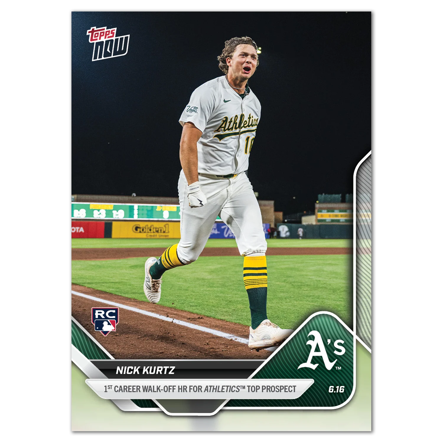 Nick Kurtz - 2025 MLB Topps NOW® - Card 306