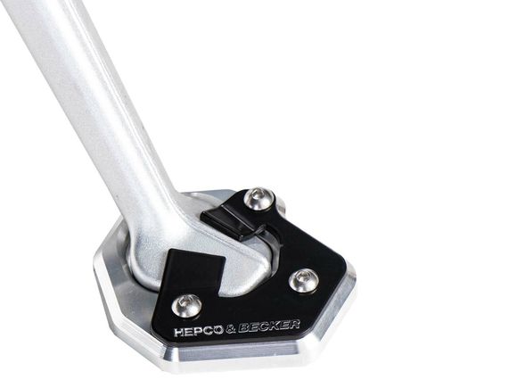 Hepco & Becker side stand extension - black/silverBMW 1000 M 1000 XR - 2024 - 2025Ref : HBE04591A / 42116542 00 91