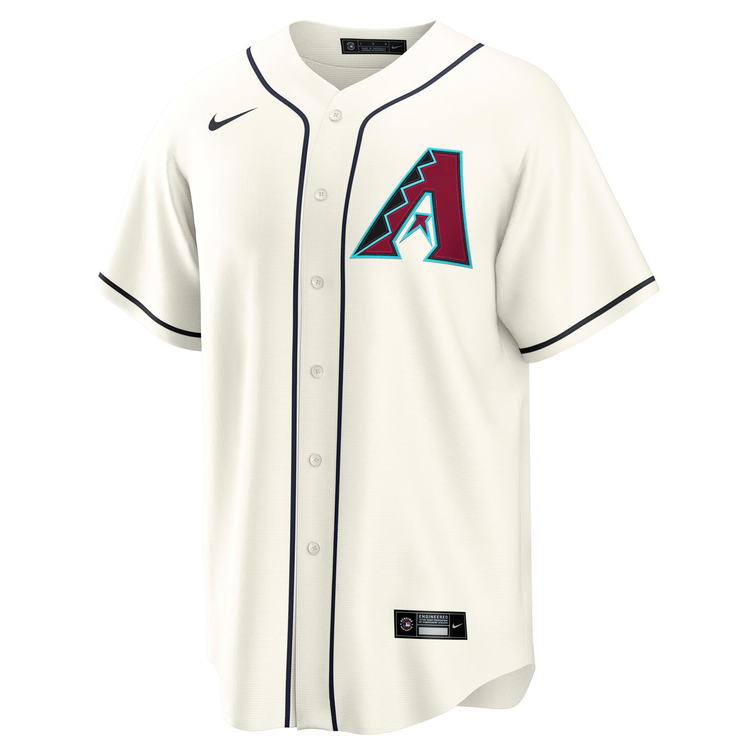Arizona Diamondbacks Nike Replica Home MLB Jersey Cream