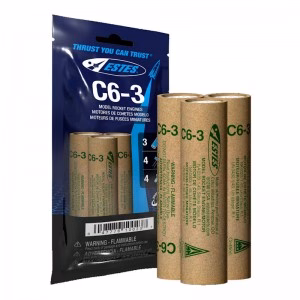 Estes C6-3 Bagged Engines (3) EST10023