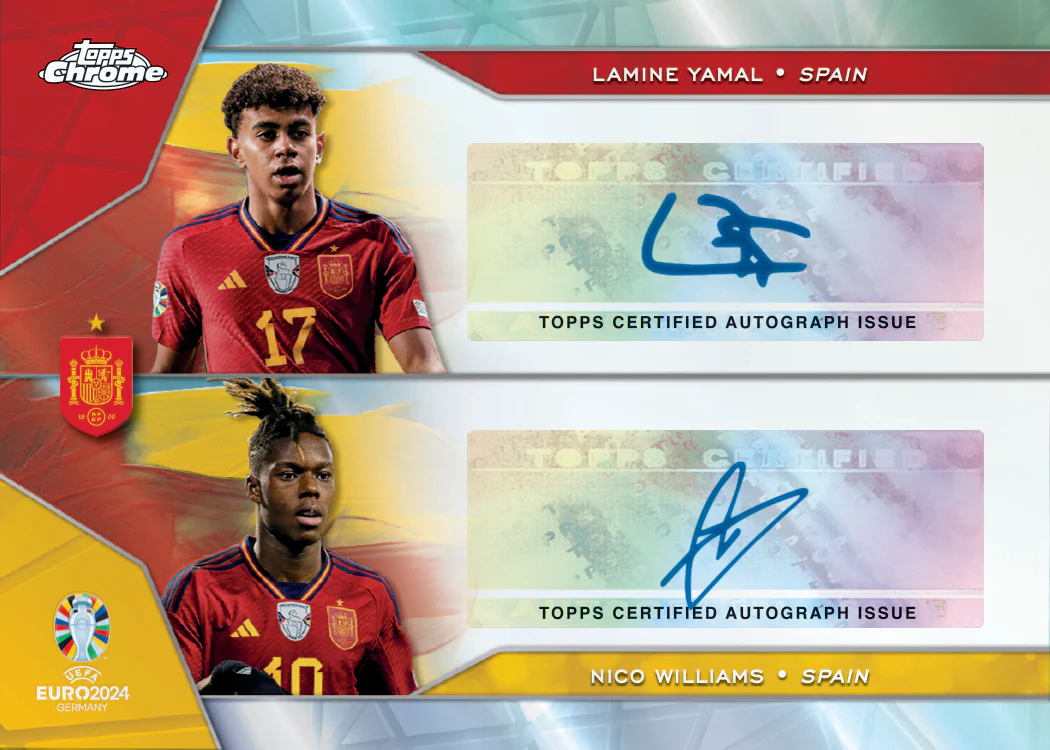 Topps Chrome® UEFA EURO 2024 - Hobby Box